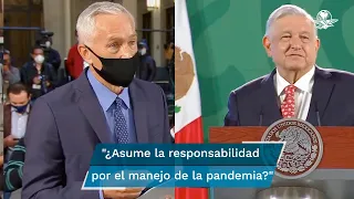 Así cuestionó Jorge Ramos a López Obrador sobre muertes por Covid-19 en México