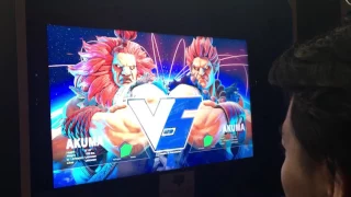 SFV : Tokido ( DAY 1 AKUMA ) VS Four Wude ( DAY 1 AKUMA ) PLAYSTATION EXPERIENCE 2016