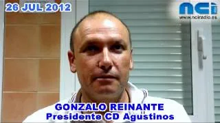 120726 - GONZALO REINANTE - PRESIDENTE CD AGUSTINOS