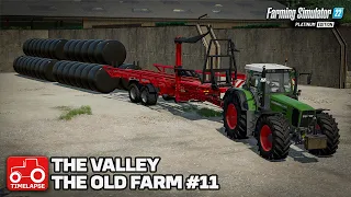 STOCKING UP ON SILAGE BALES!! [The Valley The Old Farm] FS22 Timelapse # 11