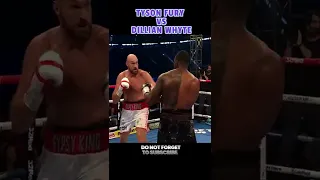 Tyson Fury vs Dillian Whyte knockout💪👊  #boxing