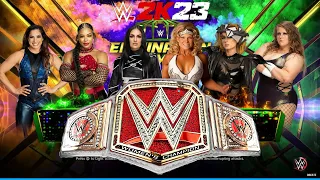 WWE 2K23 ELIMINATION CHAMBER MATCH FOR THE RAW WOMENS CHAMPIONSHIP!