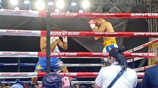 BOXER NI M.PACQUIAO PEPITO MASANGKAY PANALO 2RNDS K.O