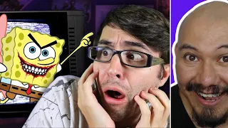 Never Watch Kids Shows in REVERSE! CREEPY Reaction (Steve Terreberry)