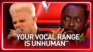 His incredible HIGH NOTES SURPRISE the coaches in The Voice | Journey #76