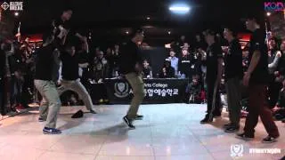 Unlimited Motion v Team K.B.S / Poppin QF2 / KOD 2014 KOREA / Allthatbreak.com