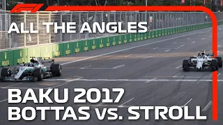 Bottas And Stroll's Photo Finish | All The Angles | 2017 Azerbaijan Grand Prix