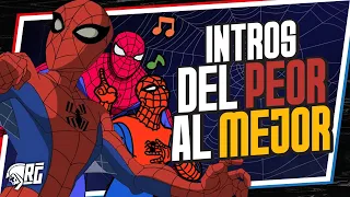 TOP de INTROS de Spider-Man en TV | Del Peor al Mejor