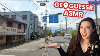 Sleepy Geoguessr ASMR 😴 Where in the world am I?? 🌏 Close Up Whispering
