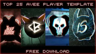 Top 25 Avee Player Templates 2021 Part 2 (Download Via Gdrive)