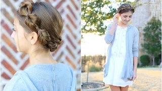 Faux Fishtail Crown Braid | Cute Girls Hairstyles