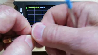 Setting up the NanoVNA for checking baluns and insertion losses