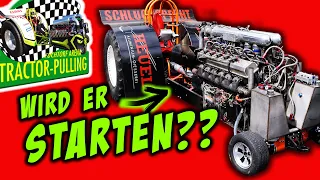 Füchtorf 2023 || Wird der Motor STARTEN? || Tractor Pulling erklärt || Schluckspecht-Pulling