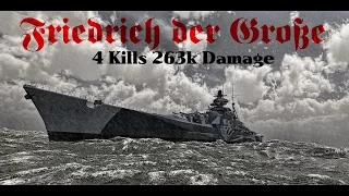 Friedrich der Große - the XXL Bismarck - World of Warships