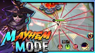 FREESTYLE FANNY!!!! UNLIMITED ENERGY AND FREESTYLE IN MAYHEM MODE!! ENEMY IS SOO MADDD IN MEE!!|MLBB