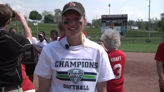 2015 MAC Softball Championship Game: Ball State's Hanne Stuedemann