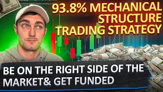 93.8% WIN Rate Mechanical Structure Trading Strategy - GET FUNDED