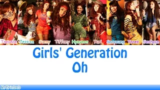 Girls' Generation (소녀시대): Oh! (오!) Lyrics