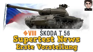 World of Tanks -  Supertest News, Škoda T 56, Tier 8 Autoloader Heavy, erste Vorstellung