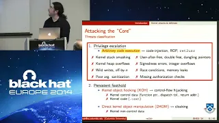 ret2dir   Deconstructing Kernel Isolation Black Hat - Europe - 2014