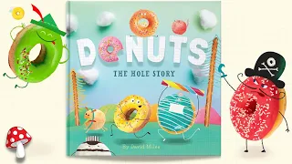 🍩Animated Donuts the Hole Story (kids books read aloud) Doughnuts read aloud ​