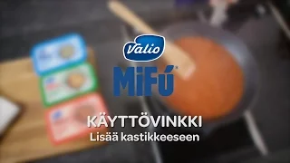 Näin lisäät Valio MiFu® ruokarakeen kastikkeeseen | Valio reseptit