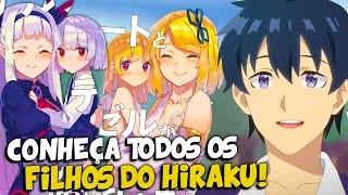 ISEKAI NONBIRI: TODOS OS FILHOS DO HIRAKU REVELADOS! (é uma vila inteira deles?)