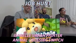 Isabelle in Smash / Animal Crossing Switch Trailer Reaction