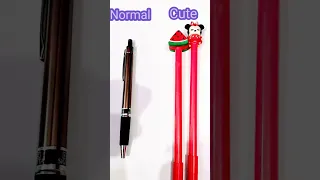 Normal V/S Cute Stationery||Superb Stationery #schoolsupplies #normalvscute #viral #shorts