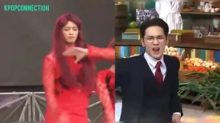 SHINee Key & Minho dancing to Something by Girl's Day (Amazing Saturday & SMTOWN)