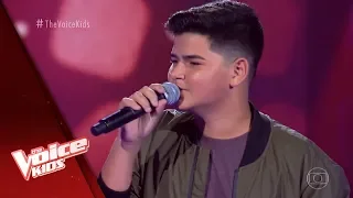 Gusttavo Salles canta 'Agora (Ahora)' nas Audições às Cegas - The Voice Kids Brasil | 5ª Temporada