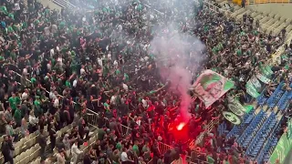 PANATHINAIKOS GATE 13 🇬🇷 ULTRAS GOING CRAZY IN VOLLEYBALL #panathinaikos #ultras  #volleyball #greek