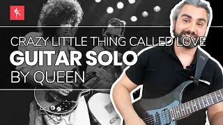 🎸Crazy Little Thing Called Love Solo Guitar Lesson - How To Play This Queen Solo