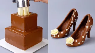 Best Coolest Chocolate Cake Decorating Tutorials | Simple Cake Decoration At Home | Tasty Cake