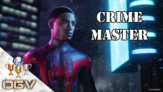 Marvel's Spider-Man: Miles Morales - Crime Master - Achievement PS4 Trophy Guide