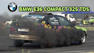 BMW E36 compact 325 TDS turbo diesel drift