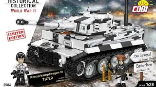 Cobi 2586 Panzerkampfwagen VI Tiger Limited Edition (Speed Build)