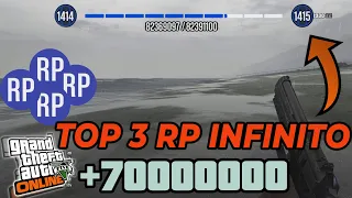 TOP 3 TRUCOS DE RP INFINITO SOLO SIN AYUDA EXPERIENCIA INFINITA GTA 5 ONLINE | TODAS LAS PLATAFORMAS