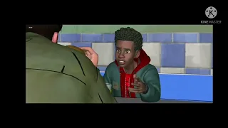 spider man into the spider verse /deleted scene 30 the multi verse of fries