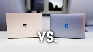 Ich habe Windows ausprobiert! MacBook Air vs. Surface Laptop 3 (Vergleich)