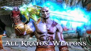 How Kratos Got All His Weapons [God of War Series] (2005-2018)