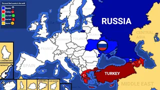 Russia 🇷🇺 vs Turkey 🇹🇷 the most liked country in the world