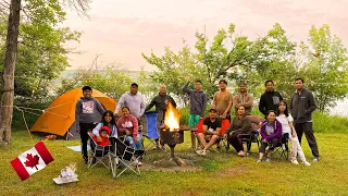 Unang camping nila ngayong taon bumisita kami | Pinoy sa Canada