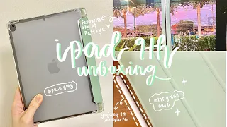 🥂📦 Ipad 9th + accessories 💚 unboxing ✨💌