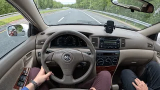 2005 Toyota Corolla LE - POV Test Drive | 0-60