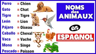 Les noms des Animaux en espagnol (Vocabulaire de base) | Apprendre l'espagnol pour les débutants