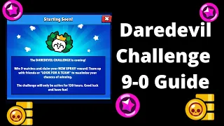 Daredevil Challenge 9-0 Guide | New Brawl Stars Challenge!!!