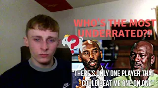 British Soccer fan reacts to Basketball - 23 Basketball LEGENDS Share Who They Think The GOAT is