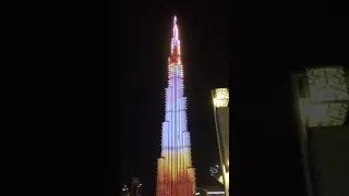 Dubai , UAE Burj Khalifa Laser Show 2018 HD 4k