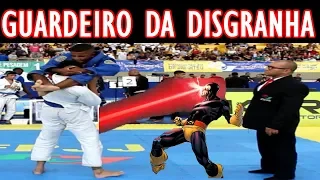 Luta de Guardeiro da desgranha Feu Bjj Jiu Jitsu